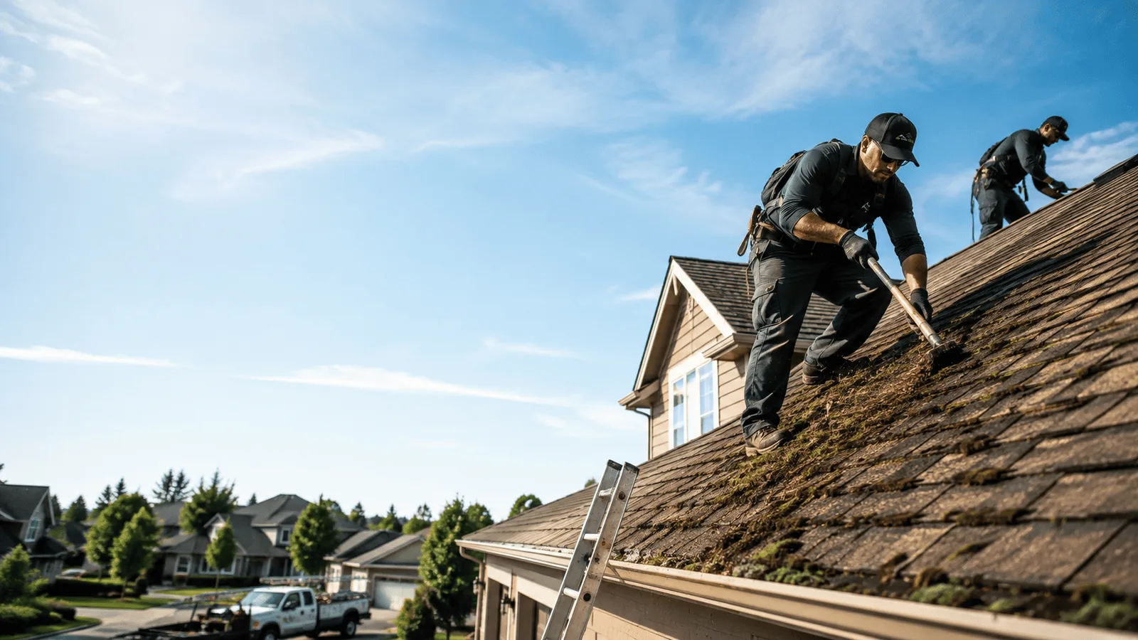 Roof Moss Removal in Ellsworth, MN near me
